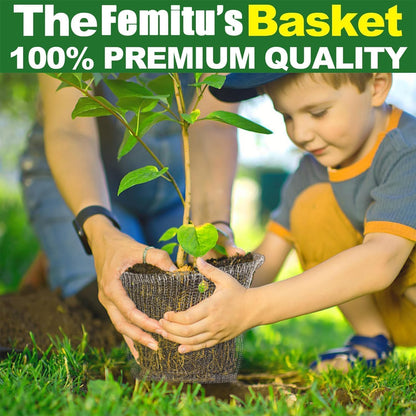6 Pcs Plant Root Guard G-opher Basket 15 Gallon, Stainless Steel Metal Fruit Protection Bags