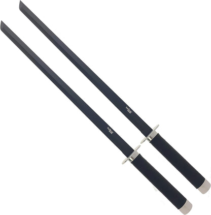 Otakumod Twin Tactical Machetes. 2 PCS Stainless Steel Fixed Blade Machete. For Collection, Gift