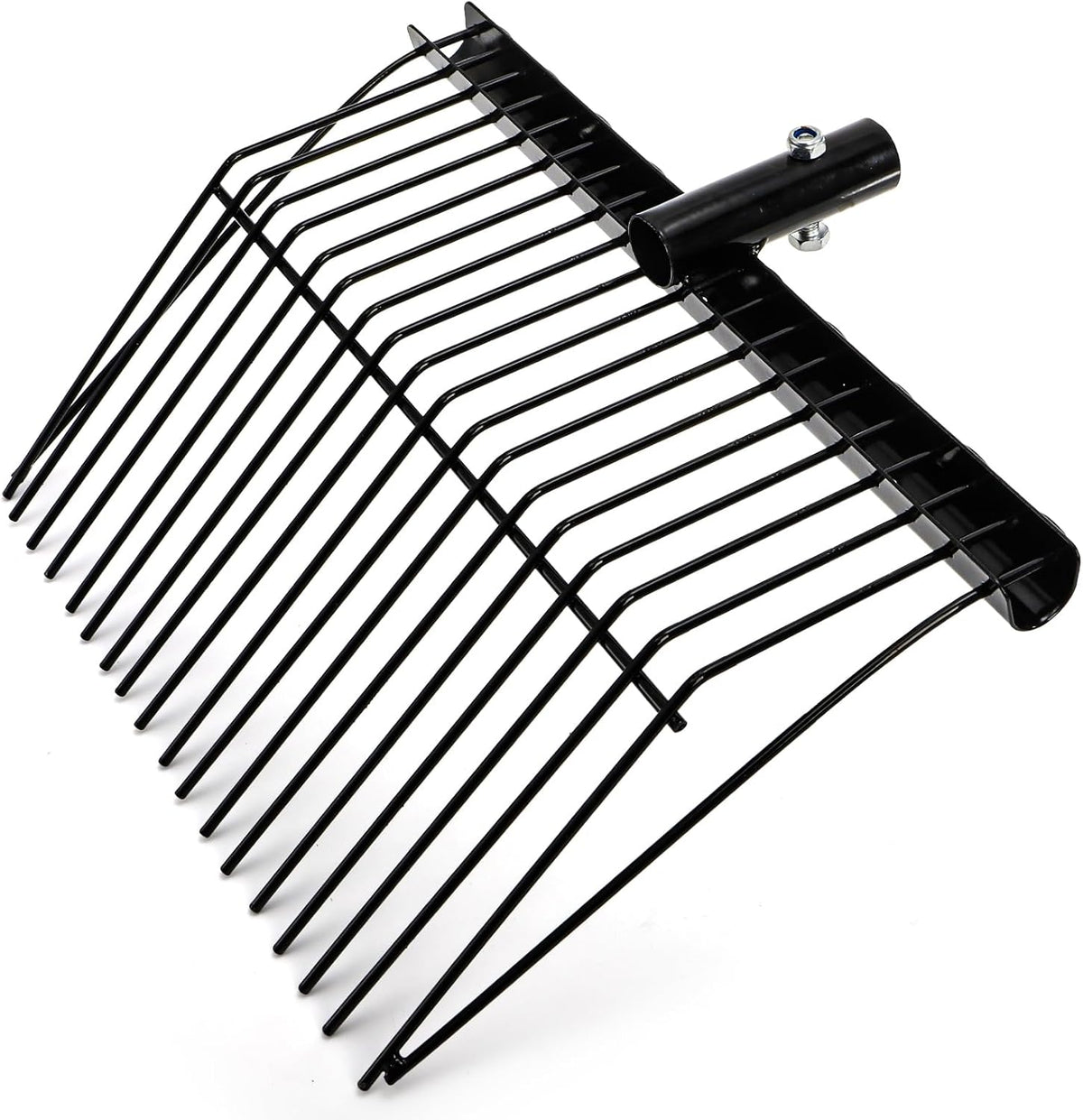 Pitch Manure Fork Head, Metal Pitch Fork for Garden, Durable Digging Fork Rake Head Replacement