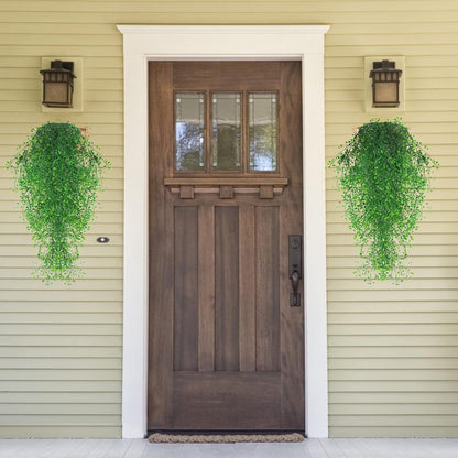 RECUTMS 4Pcs Artificial Hanging Plants Faux Hanging Greenery Ivy Decor Artificial Hanging Vines