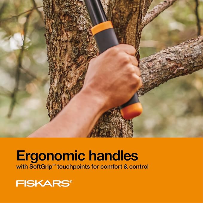 Fiskars 28" Loppers for Tree Trimming, Heavy Duty, Rust-Resistant Sharp Bypass Steel Blade Loppers