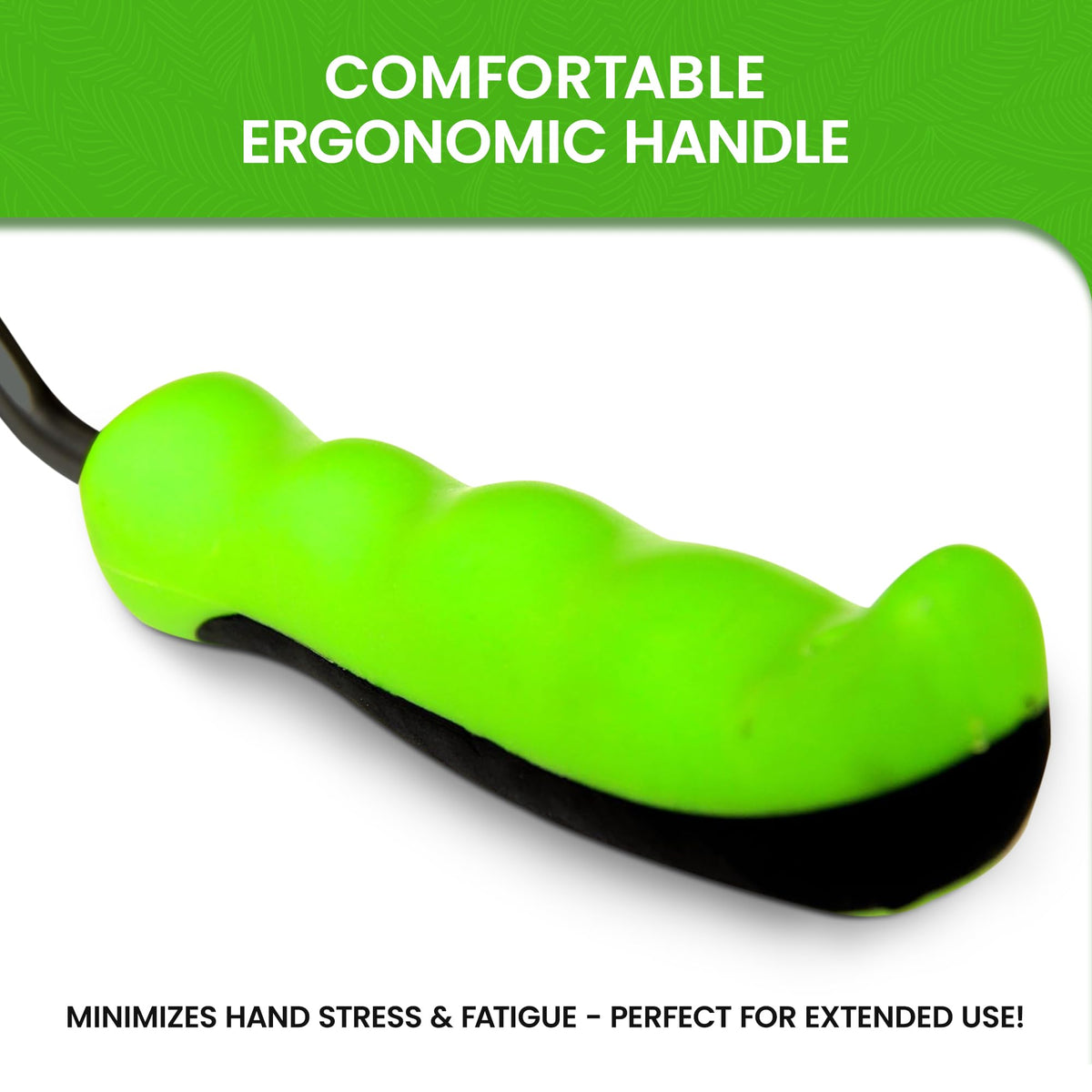 Garden Guru Hand Rake Cultivator Tiller Tool – Strong Carbon Steel for Ultimate Strength - Rust