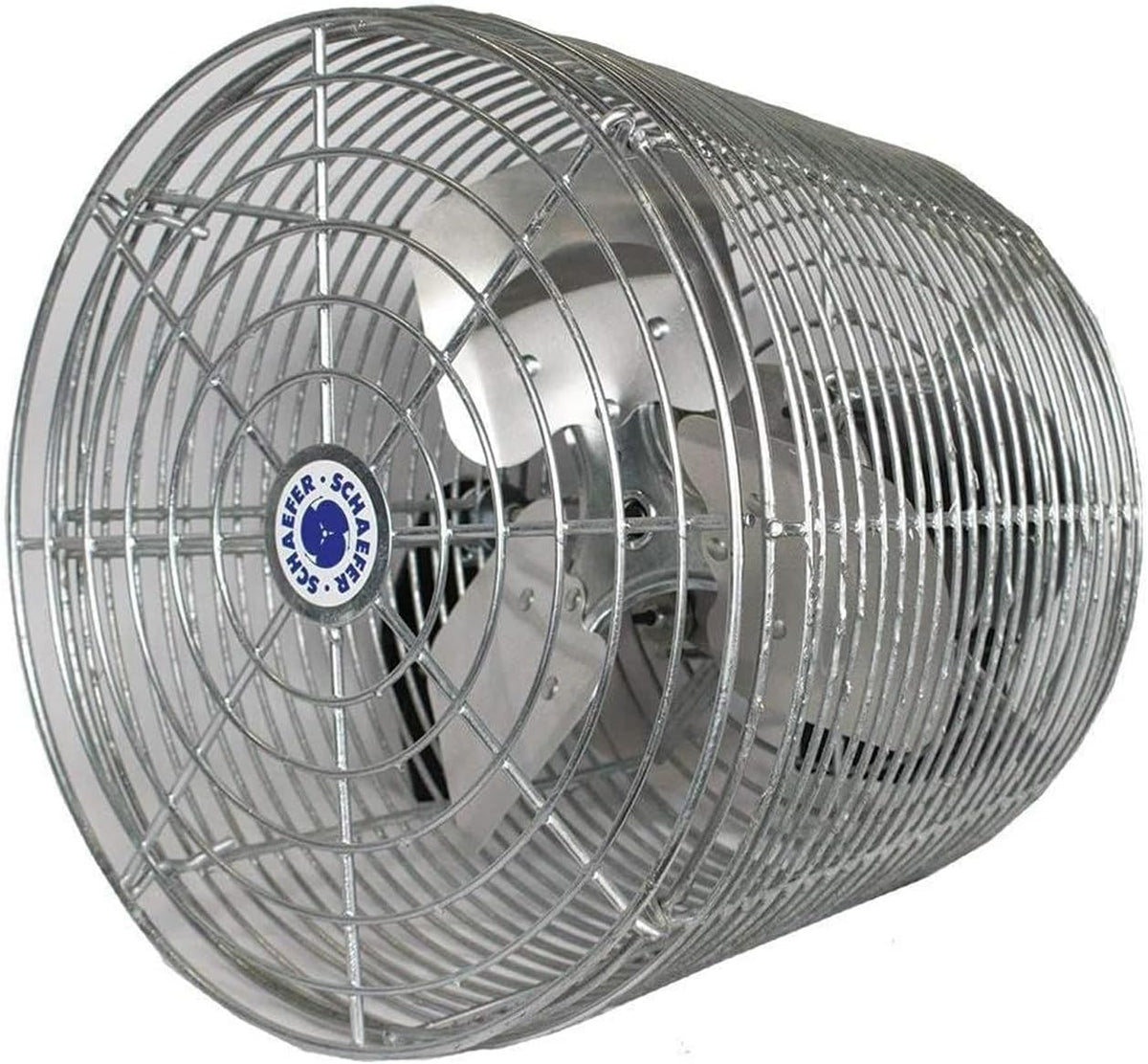 Schaefer VK12-GA VersaKool Air Circulator Fan, Ceiling Wall Mount & Aluminum Blade, 1470 CFM, 1/10