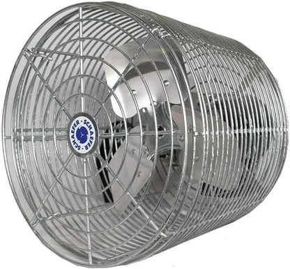 Schaefer VK12-GA VersaKool Air Circulator Fan, Ceiling Wall Mount & Aluminum Blade, 1470 CFM, 1/10