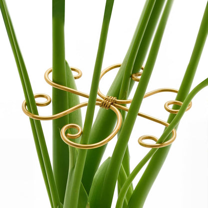 4PCS Iron Monstera Support, Uniquely Designed Plant Support Stakes for Indoor Plants, Stable Plant