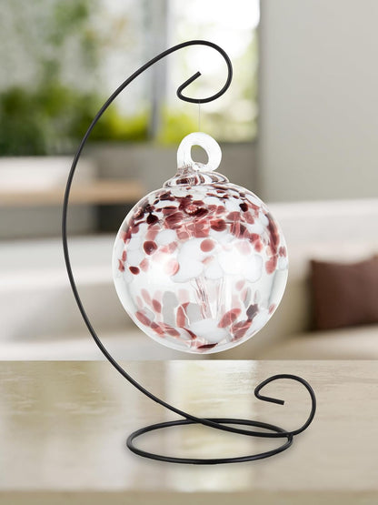 Dale Tiffany AC24027-D4 Rainbow Tree of Life Hand Blown Art Glass Ornament Witch Globe Gazing Ball