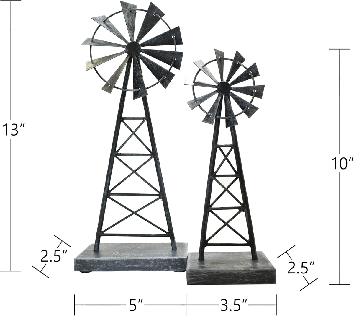 Metal Windmills (Large & Small)