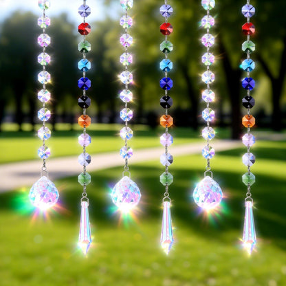 VICTLOV Crystal Suncatcher Making Kit, 400 Pieces with Beads, Snowflakes, Butterflies, Glass Balls