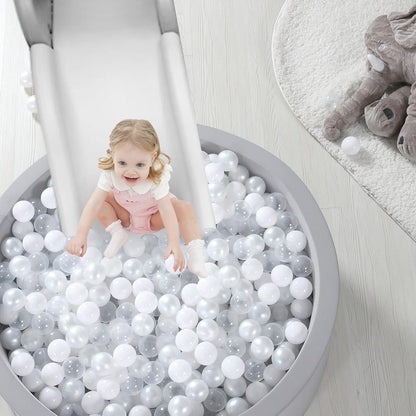 TRENDPLAY Plastic Balls for Ball Pits 2.2 Inch, Pack of 50 100 200 500 Hollow Balls, Perfect for