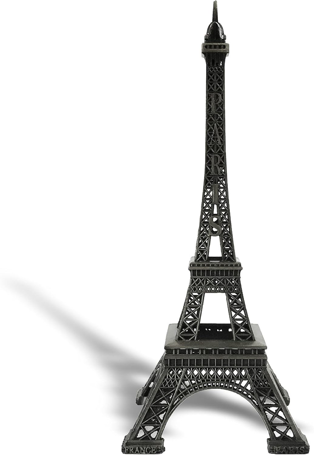 allgala 10" Eiffel Tower Statue Decor Alloy Metal, Black