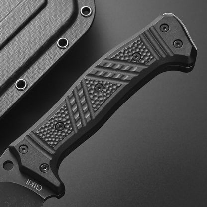 GTK1 Fixed Blade Knife DC53 Steel Blade Nylon Fiberglass Handle Full Tang EDC Tool Knifes for