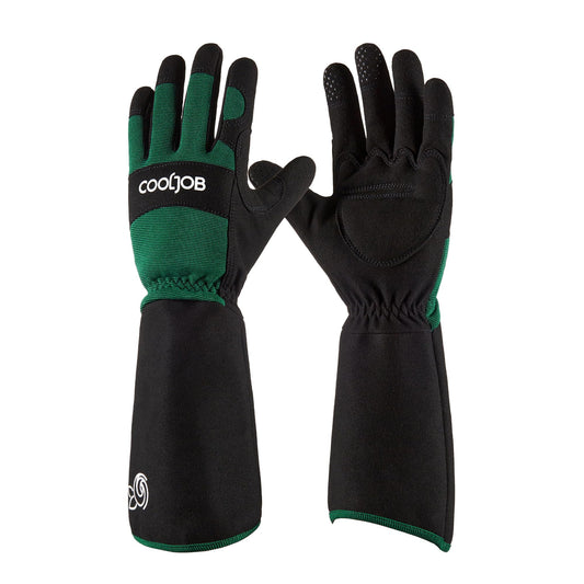 COOLJOB Thorn Proof Rose Pruning Garden Gloves for Men, Long Sleeve Large