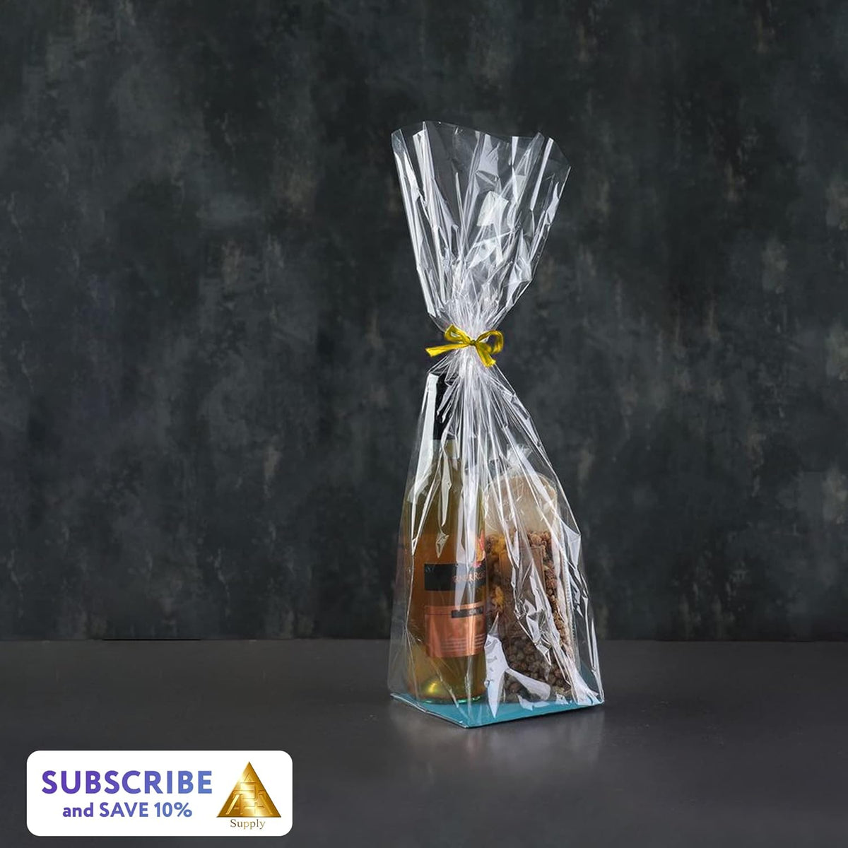 APQ Yellow Metallic Twist Ties for Bags, 4 inches. 24000 Pack Plastic-Coated Bread Twist Ties for