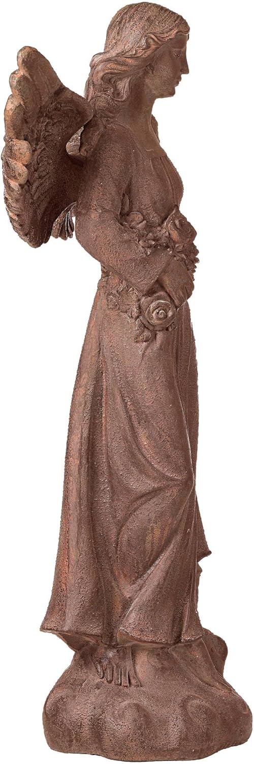 John Timberland Large Tall English Tudor Angel Garden Statue Sculpture Catholic Religious Holy