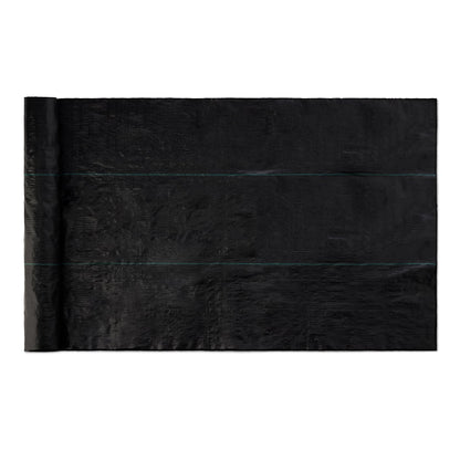Amazon Basics Weed Barrier Landscape Fabric, 3 x 50 Feet, Black, 1-Pack
