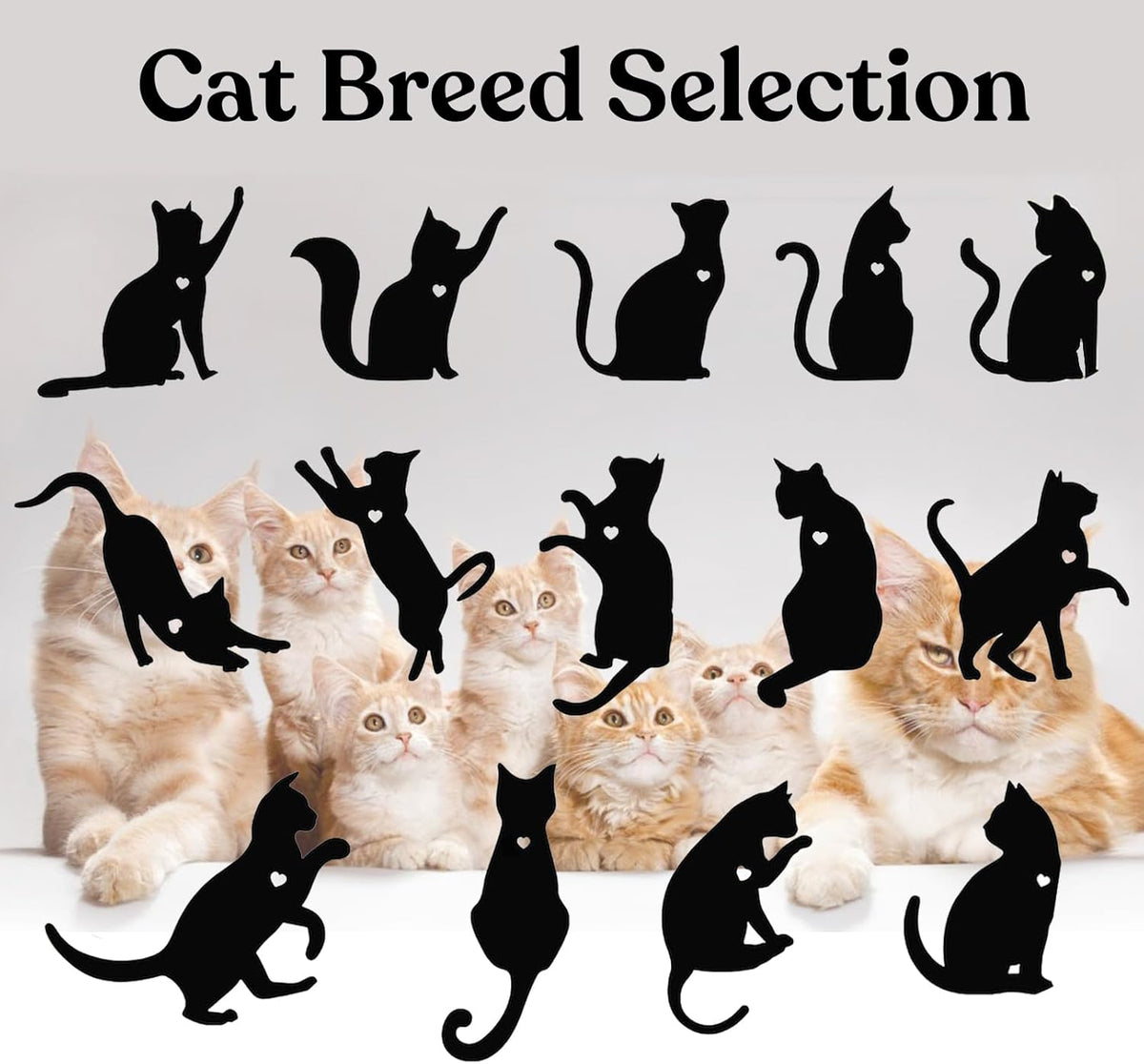 Cat Memorial Suncatcher, Personalized Pet Breeds Suncatcher with Name Date, Pet Loss Suncatcher