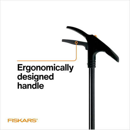 Fiskars Grass Shears, Long Handle, 36" Handle Lawn Shears for Trimming Grass while Standing, Lawn