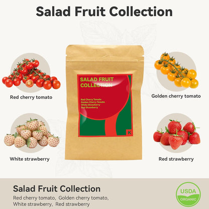 inbloom Strawberry & Tomato Seed Pod Kit for AeroGarden, Ahopegarden, GARDENCUBE, iDoo, MUFGA