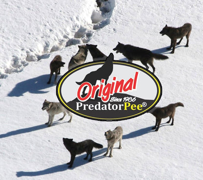 PredatorPee 100% Wolf Urine - Territorial Marking Scent - Creates Illusion That Wolf is Nearby