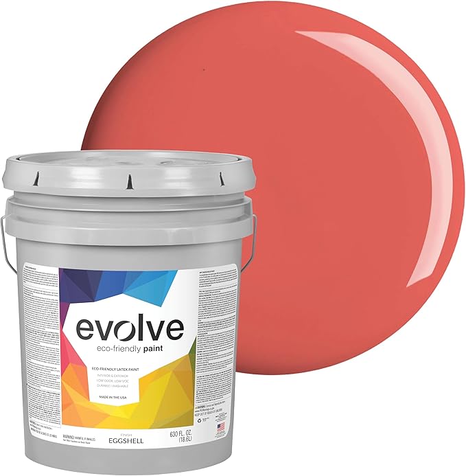 EVOLVE Paint & Primer: Environment-friendly, Low Sheen with One-coat Coverage for Interior &