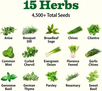 HOME GROWN 70 Variety Vegetable & Herb Seeds – 32,000+ USA Non-GMO Heirloom Survival Seeds –Garden