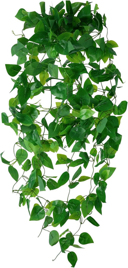 Fake Hanging Plants for Room Decor, Artificial Ivy vines Greenery Leaves Garlands for Home