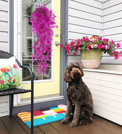 RECUTMS Fake Hanging Plants Artificial Ivy Leaf Faux Vine Plants Outdoor Artificial Hanging Plants