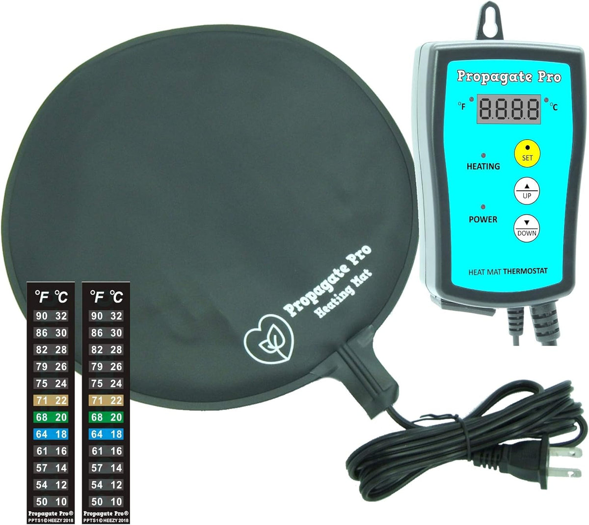 Brewing & Fermentation Heat Pad for Homebrew Beer & Wine Fermenting 120VAC 12 or 25 Watt Heating