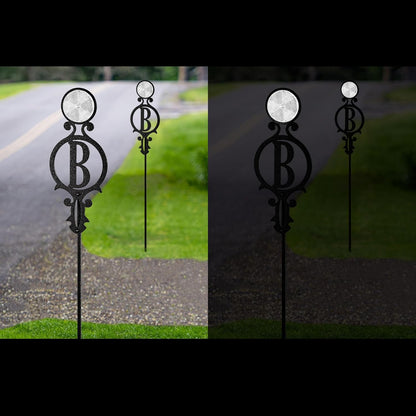 Touch of Class Pathways Reflective Driveway Marker Stake Set of Two for Outdoor Use | Custom