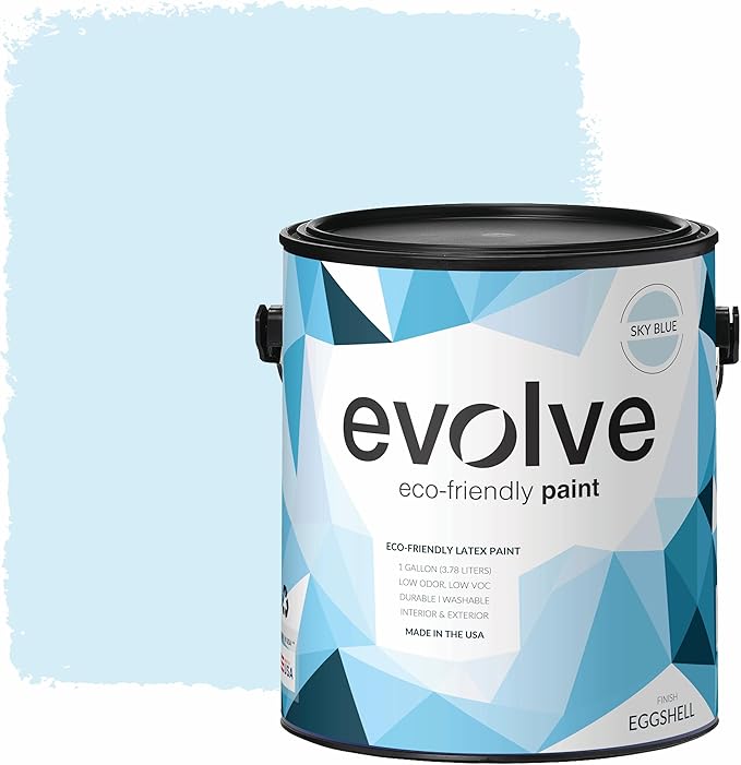 EVOLVE Paint & Primer: Environment-friendly, Low Sheen with One-coat Coverage for Interior &