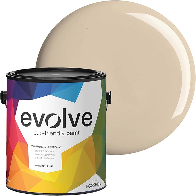 EVOLVE Paint & Primer: Environment-friendly, Low Sheen with One-coat Coverage for Interior &