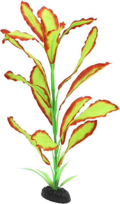 ALEGI Silk Aquarium Plants, 16 Inch Artificial Silk Plants Decorations for Fish Tank,Aquarium Décor