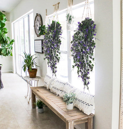 Artificial Ivy Vines Fake Plants Artificial Hanging Plants Faux Hanging Ivy Leaves Artificial