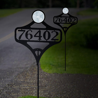 Touch of Class Pathways Custom Address Sign Reflective Driveway Marker Stake Set of Two |