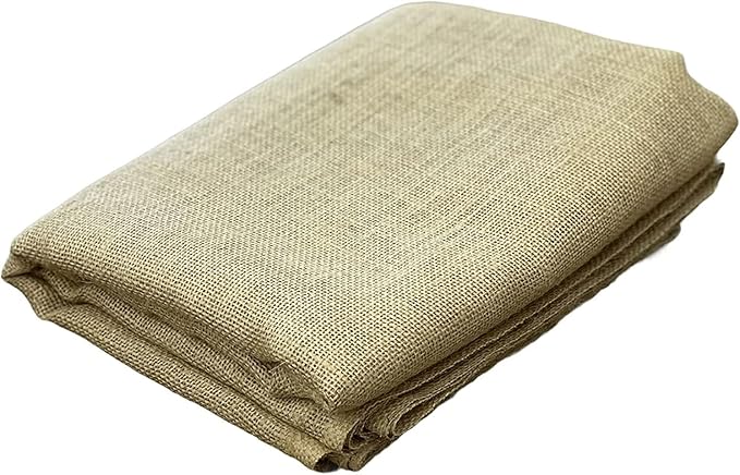 Burlap Plant Cover & Landscape Fabric - 40" x 12ft Roll - Natural Burlap for Weed Barrier, Frost