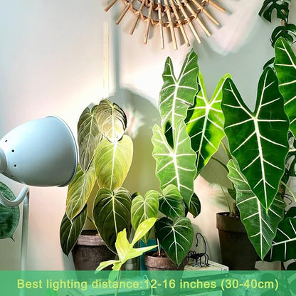 Grow Light Bulbs for Indoor Plants, Full Spectrum Grow Light Bulb, 11W LED Growing Plant Light Bulb