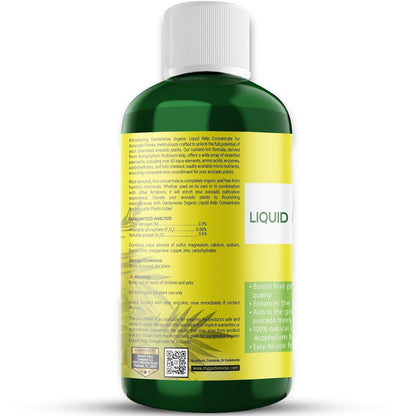 Organic Premium Kelp Seaweed Fertilizer - Liquid Plant Food - Nutrient-Rich Soil Enhancer