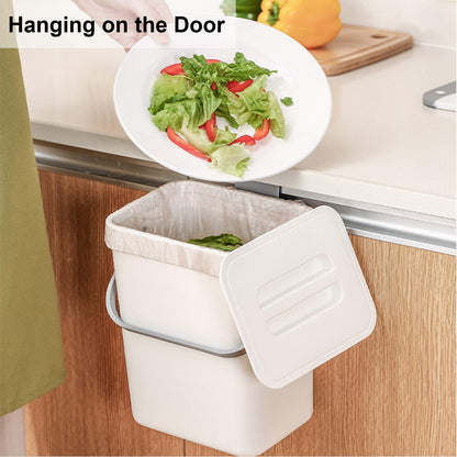 LALASTAR Mini Desktop Trash Can with Lid, Small Countertop Garbage Can, Plastic Tiny Tabletop
