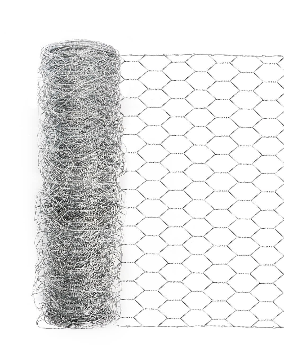 Garden Poultry Chicken Wire Netting - 57 '' × 150 ' Garden Fence Animal Barrier, Chicken Wire for