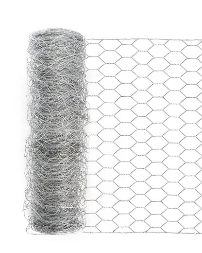 Garden Poultry Chicken Wire Netting - 57 '' × 150 ' Garden Fence Animal Barrier, Chicken Wire for