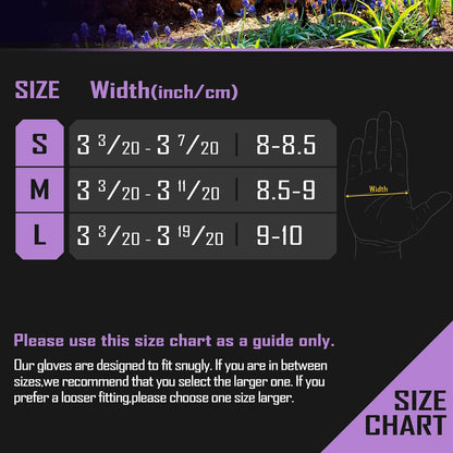 COOLJOB 20 Pairs Nitrile Dipped Rubber Coated Safety Work Gloves with Grip, Non-slip Bulk Gardening