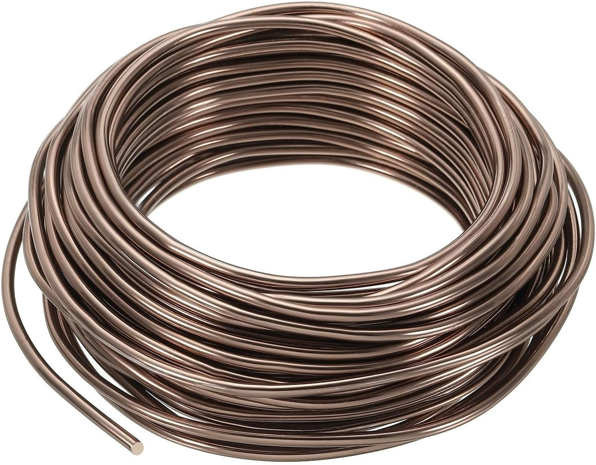 PATIKIL 3mm x 41ft Bonsai Training Wire,Floral Wire Stems Anodized Aluminum Tree Wire for Gardening