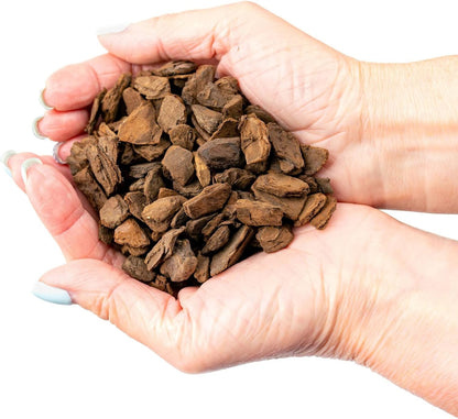 GARDENERA New Zealand Pinus Radiata Bark - 20 Quart - Organic Hand Mixed New Zealand Orchiata Pine