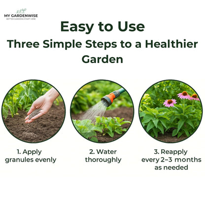 Gypsum for Soil - Calcium for Plants - Gypsum Fertilizer for Gardening, Lawn & Vegetables - Calcium