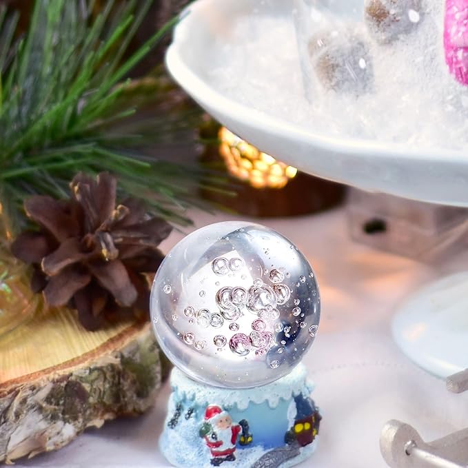 uxcell 50mm/2" Crystal Sphere Ball Glass Solid Decorative Sphere Crystal Ball Prop Ornament for
