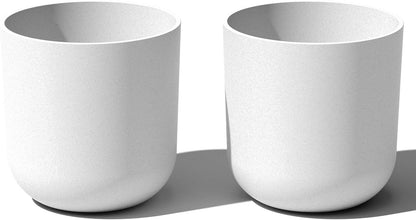 Veradek Mason Series Lima Planter - Round Planter for Indoor or Outdoor Porch/Garden | Made from