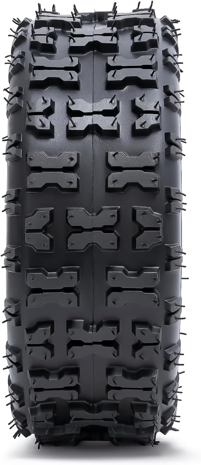 2 PCS13x5.00-6 Tires and 13X5.0-6(5.0/4.0-6) Inner Tubes for 4 Wheelers ATV,Quad Lawn, Mower