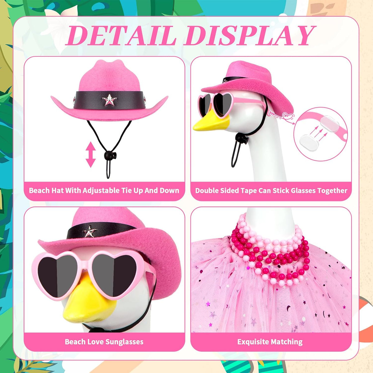 Princess Porch Goose Outfits Summer Goose Clothes, Cute Goose Outfit with Tutu Saree Goose Costume