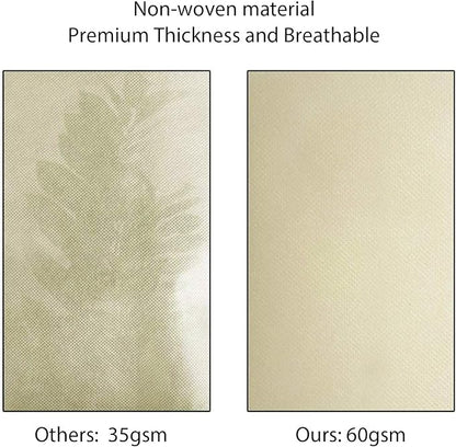 MIXC 2-Pack Plant Cover Tree Blanket Jacket Freeze Frost Protection Cloth for Potted Plants Fruit