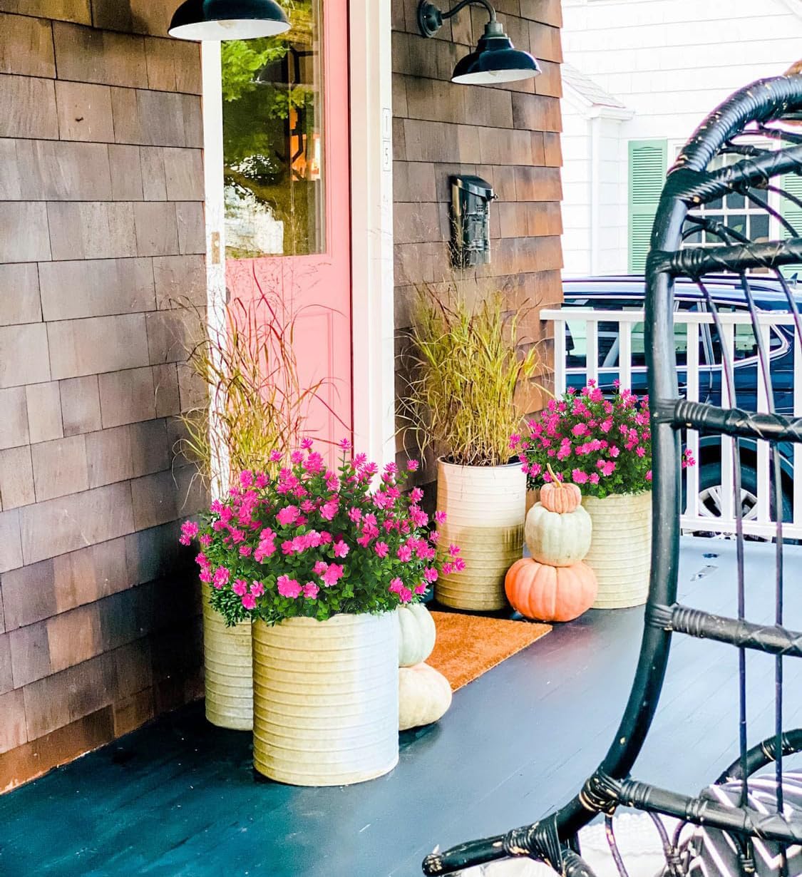 Outdoor Faux Flowers Artificial Plants & Flowers Boxwood Springs Artificial Outdoor Flowers UV